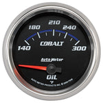 Autometer Cobalt 66.7mm 140-300 Degree F Electric Oil Temperature Gauge