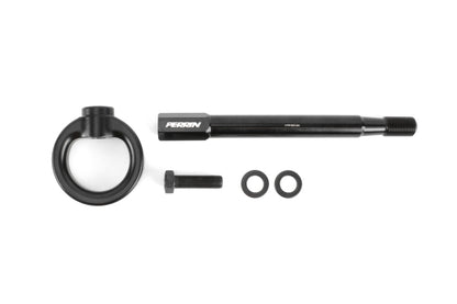 PERRIN 08-14 Subaru WRX & STI / 08-11 Impreza / 05-09 Legacy Tow Hook Kit (Front) - Flat Black