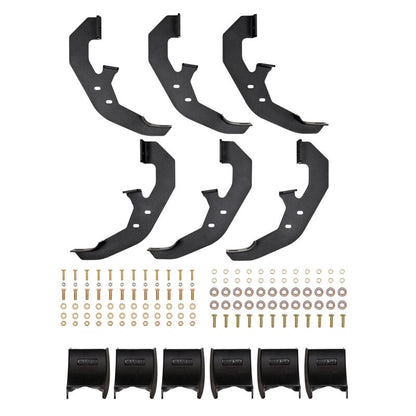 Westin 19-25 Chevy/GMC Silverado/Sierra 1500/2500/3500 Double Cab AT6 Running Boards Black