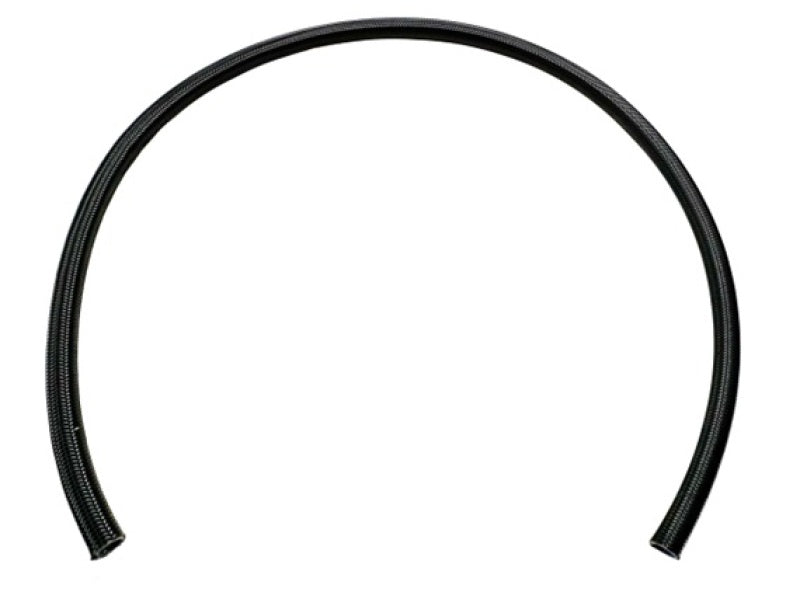 Fuelab Black Nylon Stainless Steel Braided PTFE Hose - 10AN - 3ft