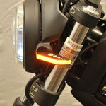 New Rage Cycles 15+ Ducati Scrambler Cafe Racer/Sixty2/Desert Sled Front Turn Signals w/Load EQ