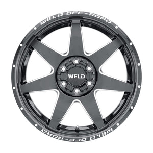 Weld Off-Road W109 20X10 Retaliate 5X139.7 5X150 ET-18 BS4.75 Gloss Black MIL 110.2