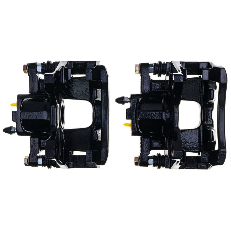 Power Stop 07-11 Dodge Nitro Rear Black Caliper - Pair w/Bracket