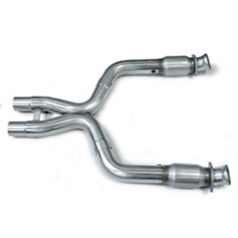 Kooks 07-10 Ford Shelby GT-500 5.4L 4V 3in x 2 1/2in OEM Cat SS X-Pipe Kooks HDR Req