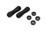 BMR 64-70 A-Body / 78-87 G-Body Tie Rod Sleeves 5/8in Thread - Black Anodized