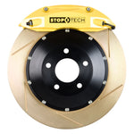 StopTech 94-96 Ferrari F355 Berlinett Front BBK - ST-40 Caliper Yellow / 2pc Drilled 355x32mm Rotor