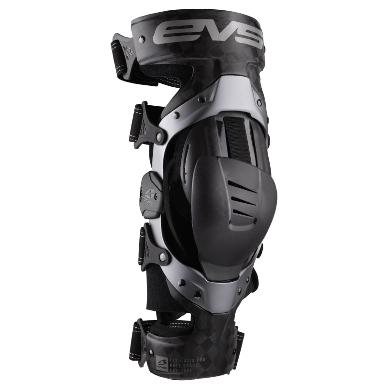 EVS Axis Pro Knee Brace Black/Grey - Medium/Right