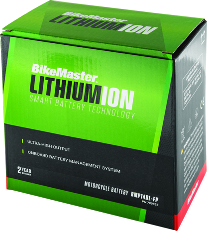 BikeMaster Lithium Ion 2.0 Battery - BMP14BL-FP