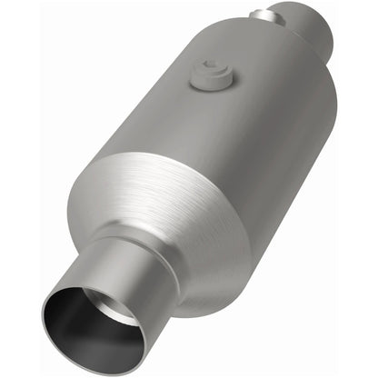 MagnaFlow 2.50 w/dual O2 5in. Spun Universal Converter