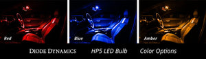 Diode Dynamics 194 LED Bulb HP5 LED - Red (Single)