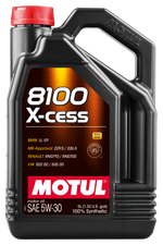 Motul Synthetic Engine Oil 8100 5W30 X-CESS 5L