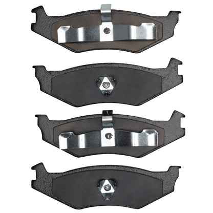 R1 1989-10 Plymouth Sundance Rear Semi Met Brake Pads