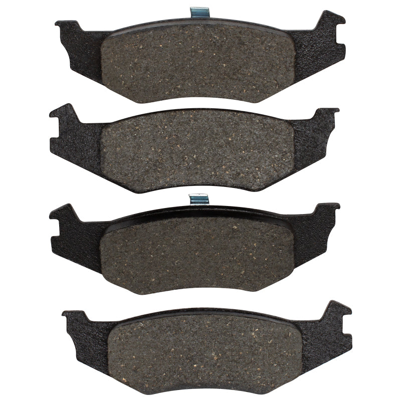 R1 1989-10 Plymouth Sundance Rear Semi Met Brake Pads