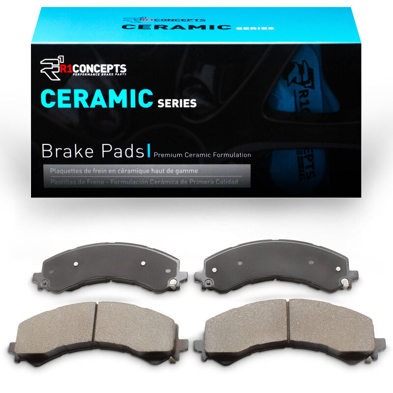 R1 21-26 GMC Savana 4500 Commercial Cutaway Chassis Rear Ceramic Brake Pads