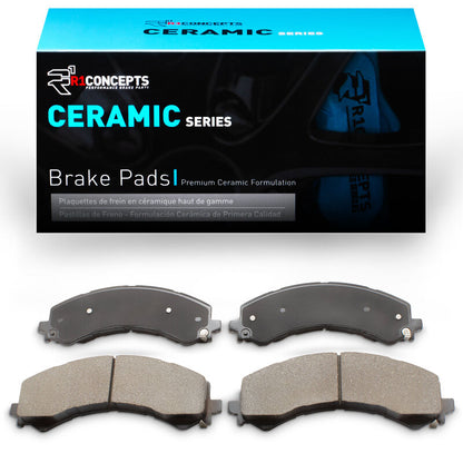 R1 21-26 GMC Savana 4500 Commercial Cutaway Chassis Rear Ceramic Brake Pads