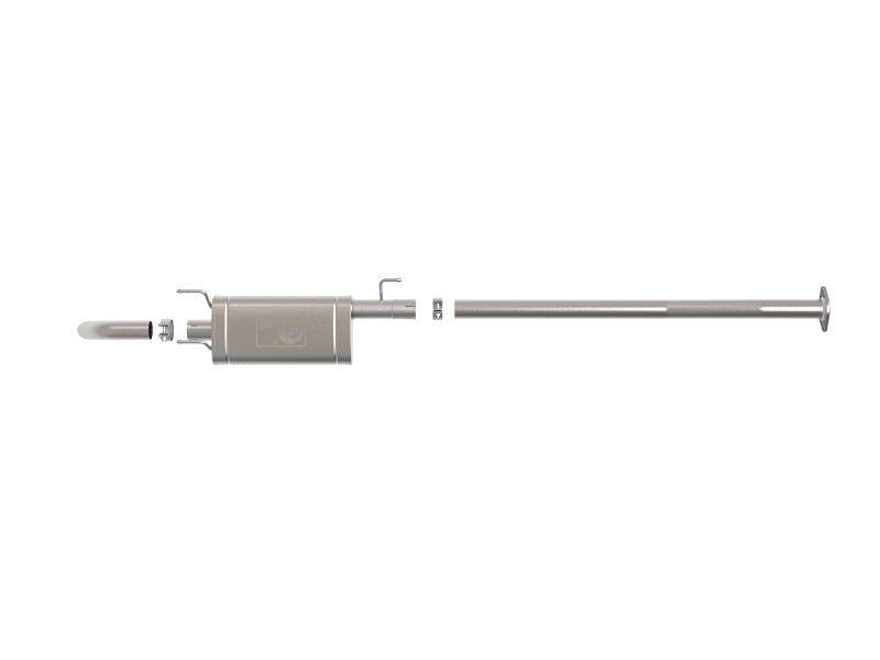 aFe 05-15 Toyota Tacoma V6 4.0L ROCK BASHER 2-1/2in 409SS Cat-Back Hi-Tuck Exhaust System