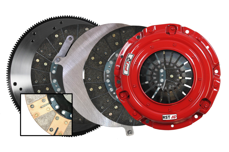 McLeod Racing RST HD Twin w/ Steel Flywheel - Toyota 2JZ Engine - 1-1/4 x 14 - 115T - For Push Style