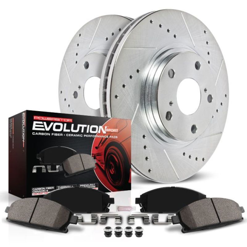 Power Stop 91-95 Toyota MR2 Rear Z23 Evolution Sport Brake Kit