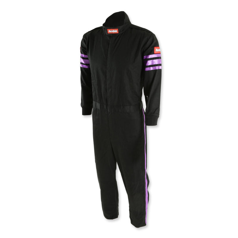 RaceQuip Purple Trim SFI-1 JR. Suit - Kids XSM