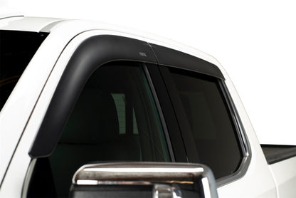 Husky Liners 16-23 Toyota Tacoma CC/DC In-Channel Mount Ventvisor Low Profile 4pc - Matte Black
