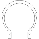 Cometic Ford Flathead V8 8BA/8CM .015in Fiber Timing Cover Gasket - 1948-1953