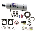 Nitrous Express 13-17 Dodge Viper (Gen-V) Nitrous Plate Kit (50-400HP) w/15lb Bottle