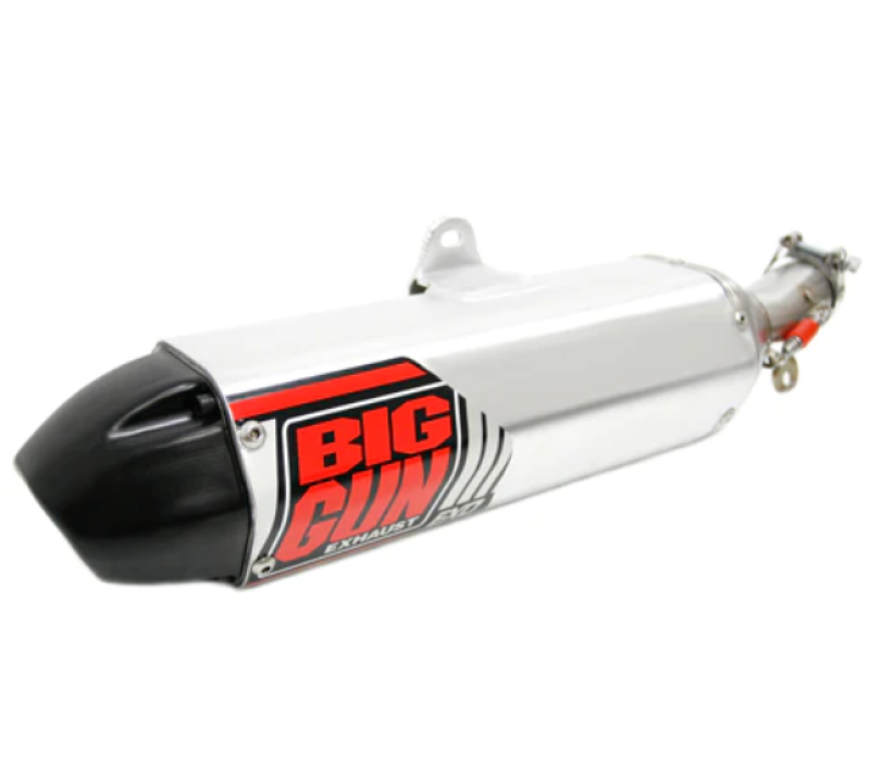 Big Gun 07-14 Kawasaki KFX 450R EXO Aluminum Slip On Exhaust