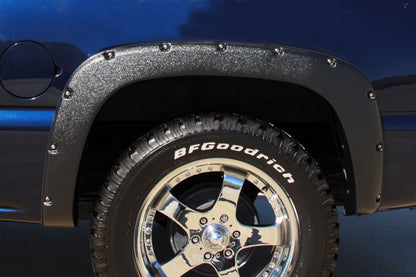 Lund 99-07 Chevy Silverado 1500 RX-Rivet Style Textured Elite Series Fender Flares - Black (4 Pc.)