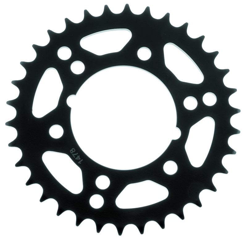 BikeMaster Kawasaki Rear Steel Sprocket 520 34T - Black