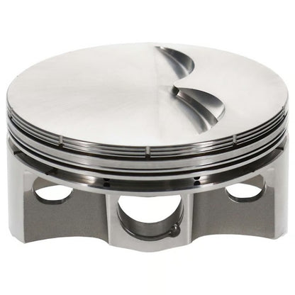 JE Pistons Chevrolet Small Block Stock Car 4.060in Bore 1.250 CD Flat Top -3.8cc - Set of 8