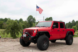 Fishbone Offroad 2018+ Jeep JL/Gladiator Wrangler JL/Gladiator Front Winch Bumper - Black Powdercoat