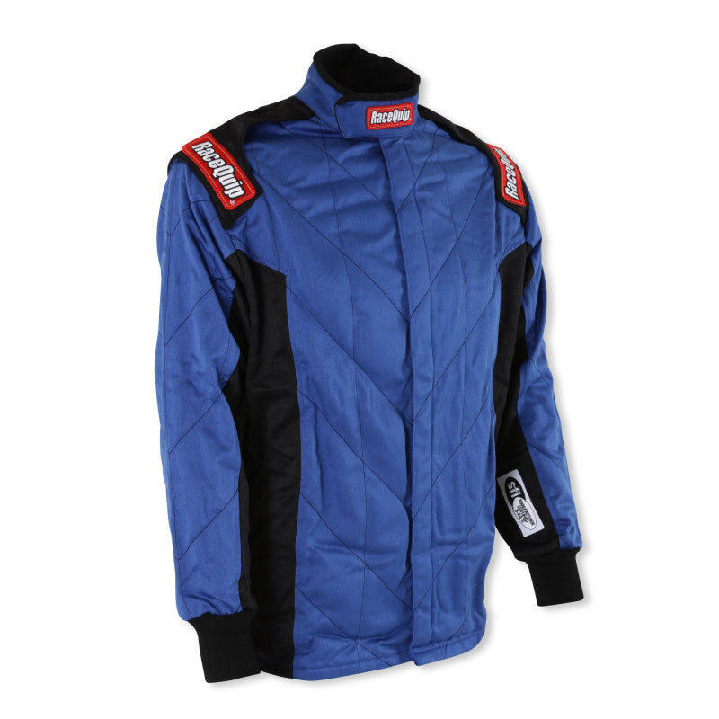 RaceQuip Blue Chevron-5 Jacket SFI-5 - Small