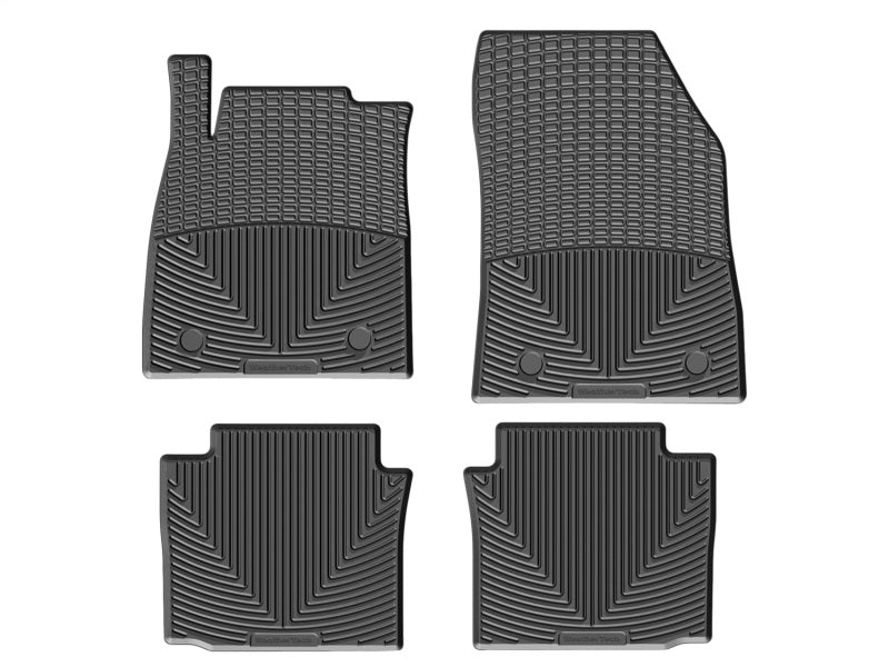 WT Rubber Mats - Front - Blk