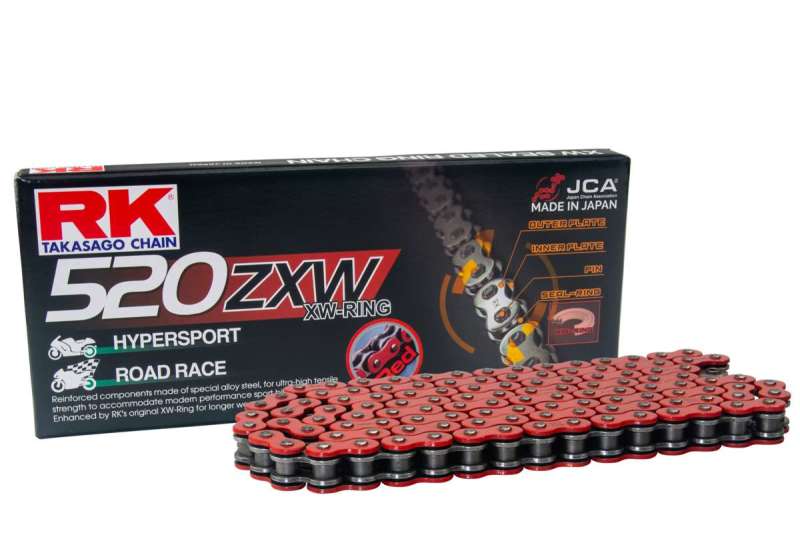 RK Chain RR520ZXW-100L XW-Ring - Red