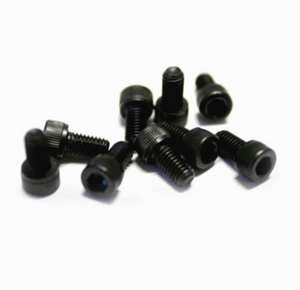 Big Gun 1/4x20 End Tip Allen Screws (4 pk) - Socket Head (Black)