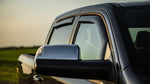 EGR 2019 Dodge Ram 1500 Crew Cab SlimLine In-Channel WindowVisors Set of 4 - Matte Black