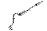 Borla F-150 2021 3.3L CC SB EC STB XL/XLT/Lariat/KR/Plnm/LTD 3/2.25 DSE Cat-Back S-Type Chrome Tips