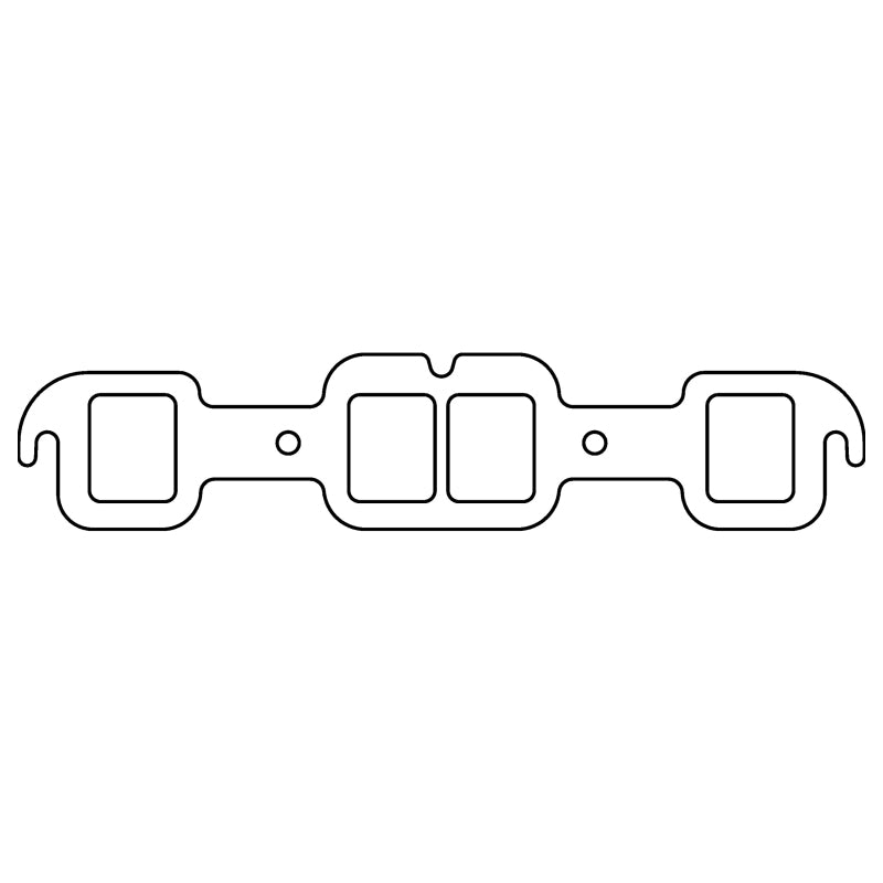 Cometic Oldsmobile 400/425/455 .094in HTG Exhaust Gasket Set - 1.920in x 1.550in Rectangular Ports