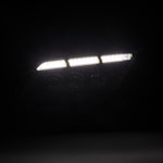 AlphaRex 13-14 Ford Mustang NOVA-Series LED Projector Headlights Blk w/Activ Lght & Seq.Sig / SB DRL