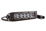 Diode Dynamics 6 In LED Light Bar Single Row Straight SS6 - White Wide Light Bar (Single)