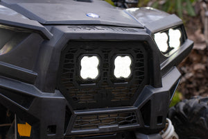 Diode Dynamics 14-18 Polaris RZR XP Stage Series LED Grille Kit Bracket Kit