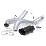 Banks Power 11-15 Chevrolet Silverado 6.6L LML 5in Monster Exhaust w/ SideKick S/S Black Tip