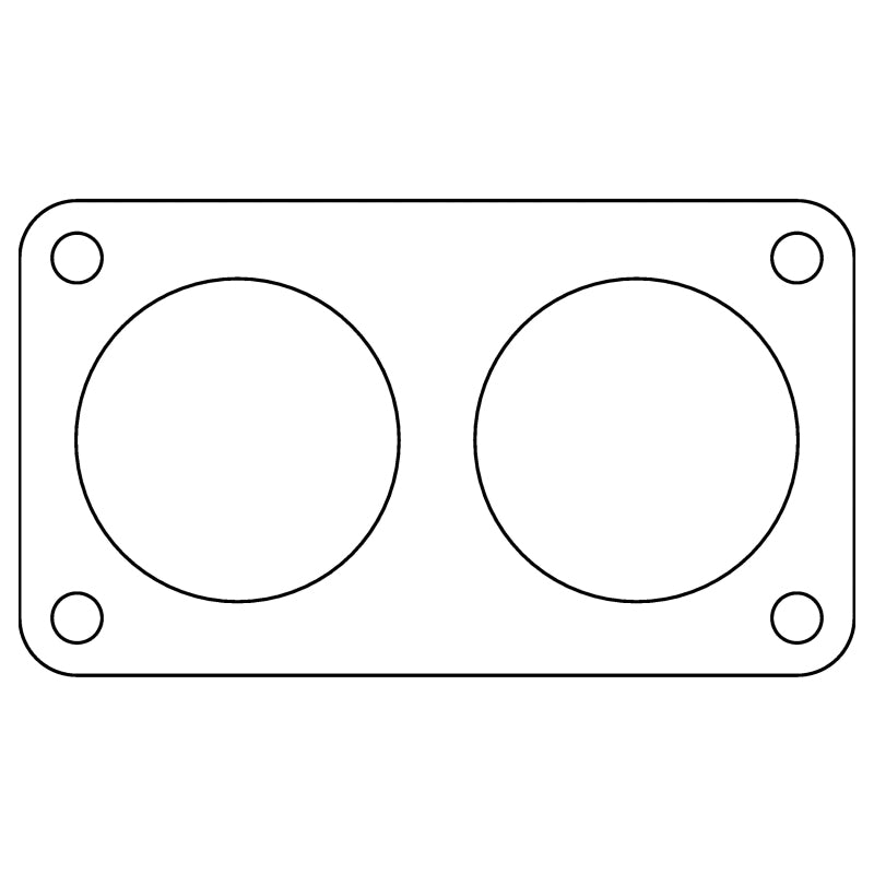 Cometic Ford 5.0/5.8/7.0/7.5L .020in Fiber Truck Throttle Body Gasket - 1985-1997