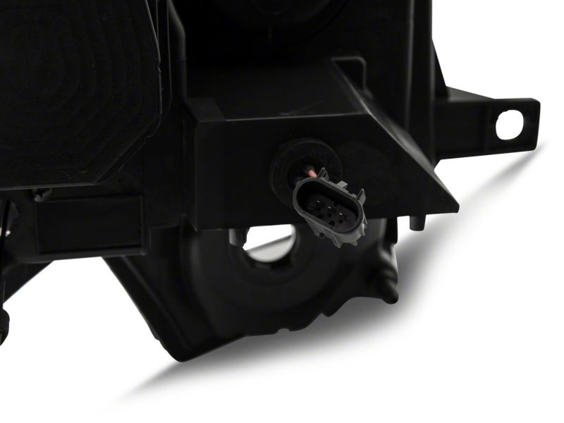 Raxiom 09-14 Ford F-150 Super White LED Halo Projector Headlights- Black Housing (Clear Lens)