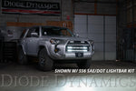 Diode Dynamics 14-19 Toyota 4Runner SS30 Dual Stealth Lightbar Kit  - Amber Driving