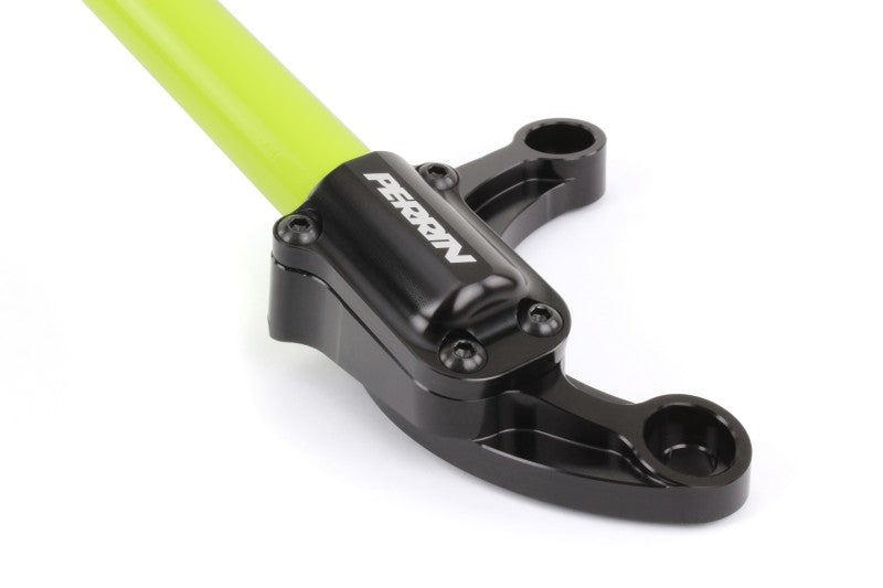 Perrin 02-07 Subaru Impreza (WRX/STi/RS/2.5i) / 04-08 Forester Front Strut Brace - Neon Yellow