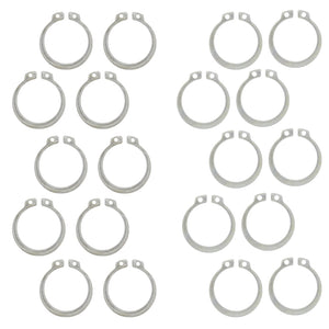 All Balls Racing 94-99 KTM EGS 250 Sprocket Retainer Kit 10 pk Washers or Snap-Rings