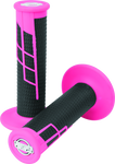 ProTaper Clamp-On 1/2 Waffle Grip - Neon Pink/Black