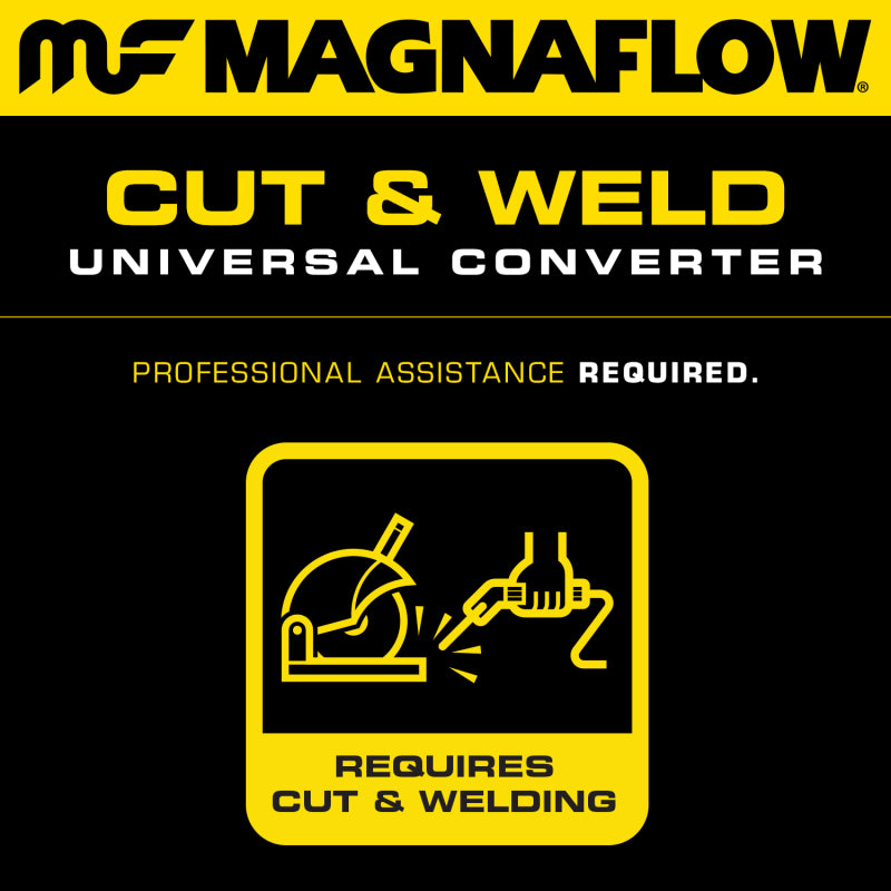 MagnaFlow Universal Catalytic Converter 2.5inch CA OBDII