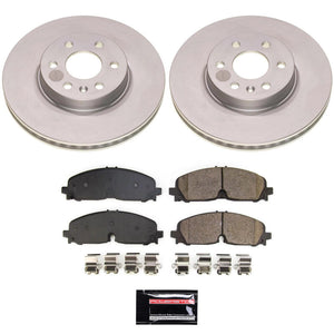 Power Stop 21-22 Chevrolet Colorado Front Z17 Coated Brake Kit